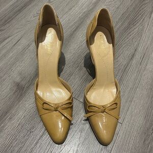 Kate Spade New York d'Orsay kitten heel pumps
